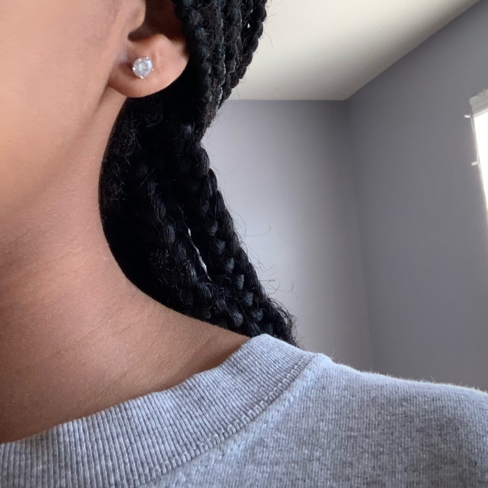 Diamond earrings